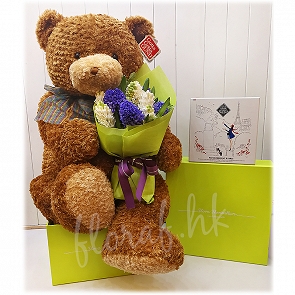 CV9      BIG Gund Bear + Michel Cluizel  Chocolate  CV9      BIG Gund Bear + Michel Cluizel  Chocolate